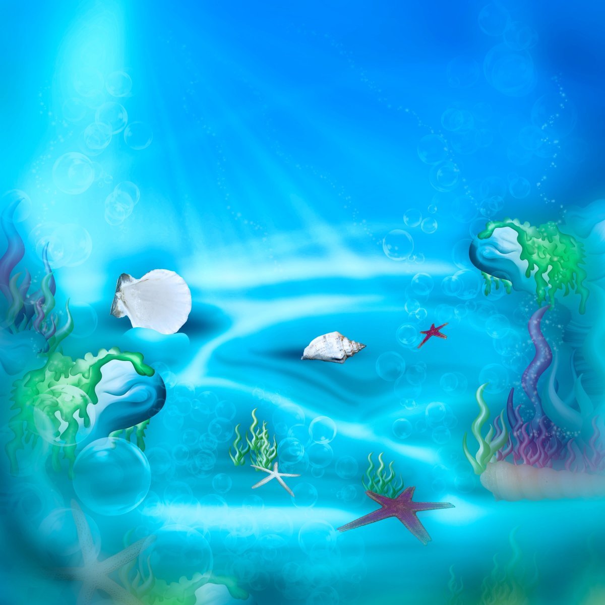 Подводный мир для дошкольников