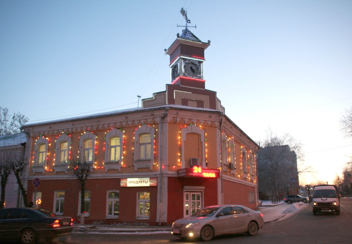 Площадь города Клин Московской области