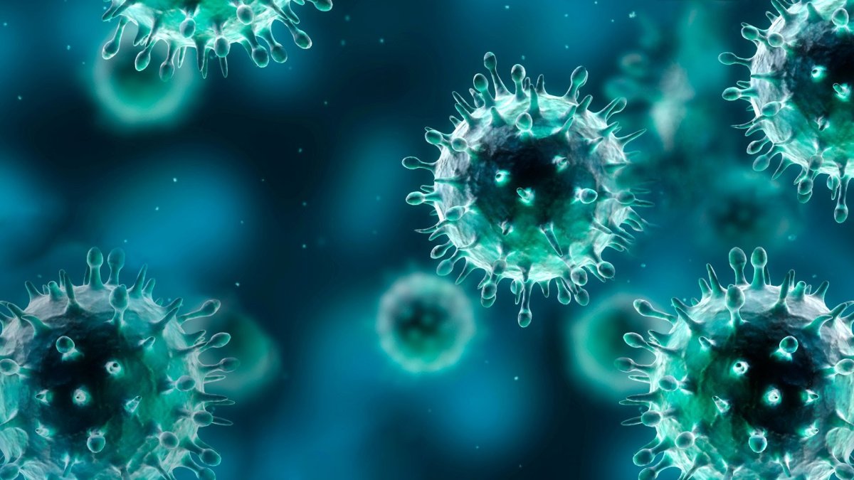 Красивый фон для микробиологии