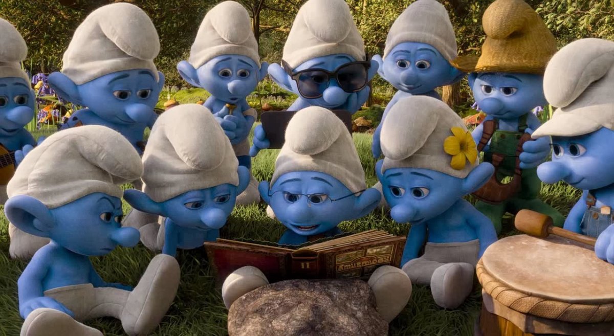 Смурфики фильм 1