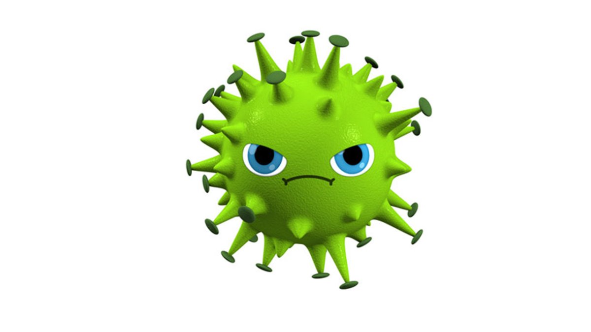 Рисование «микробы и вирусы»