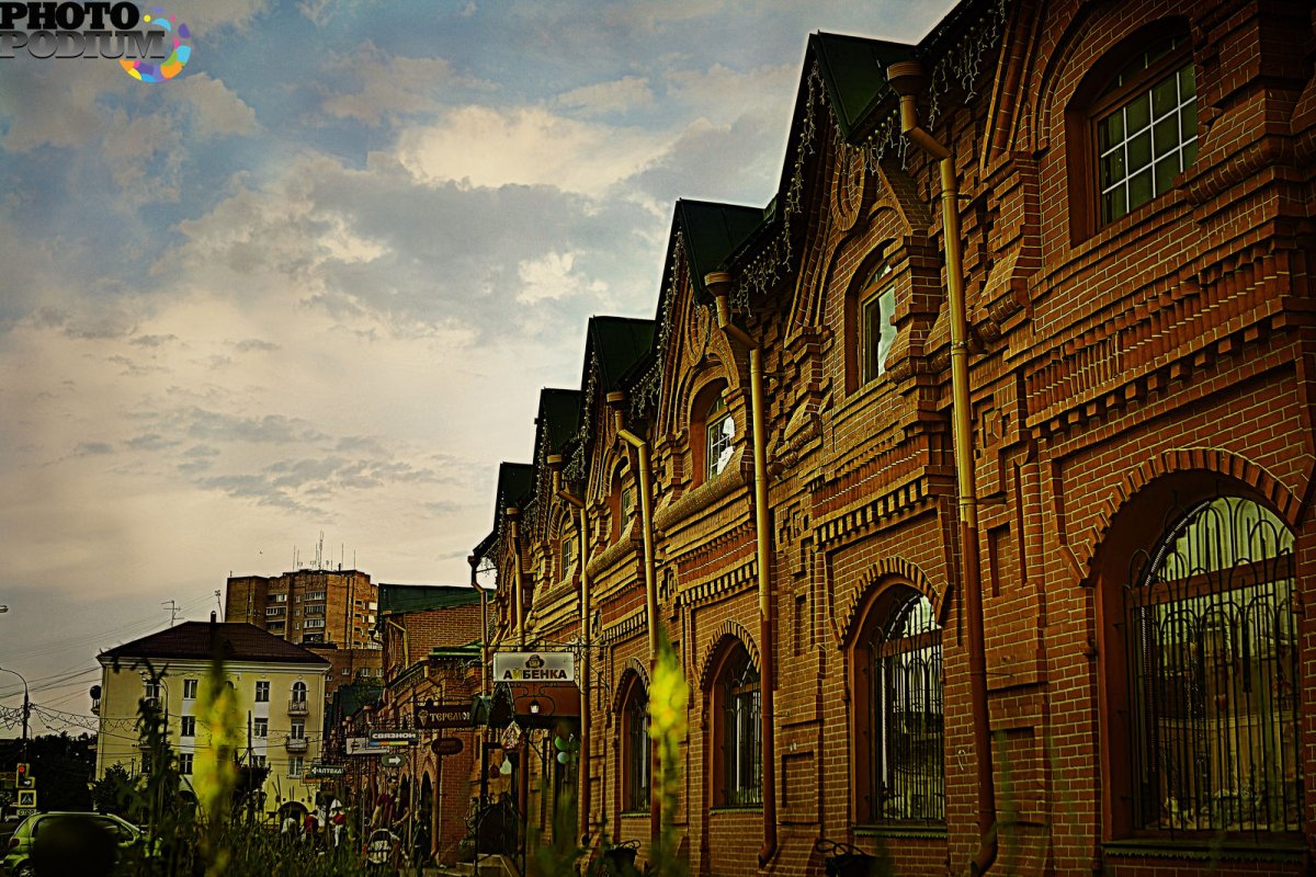 Город Клин торговые ряды