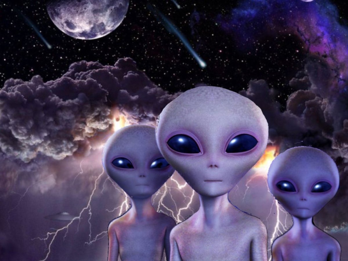 Карикатуры на пришельцев