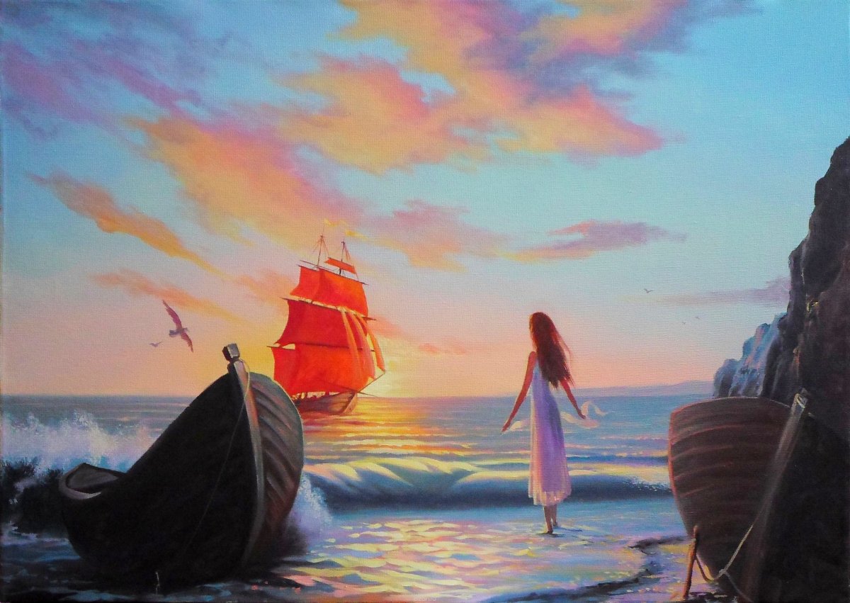 Алые паруса Грин Ассоль