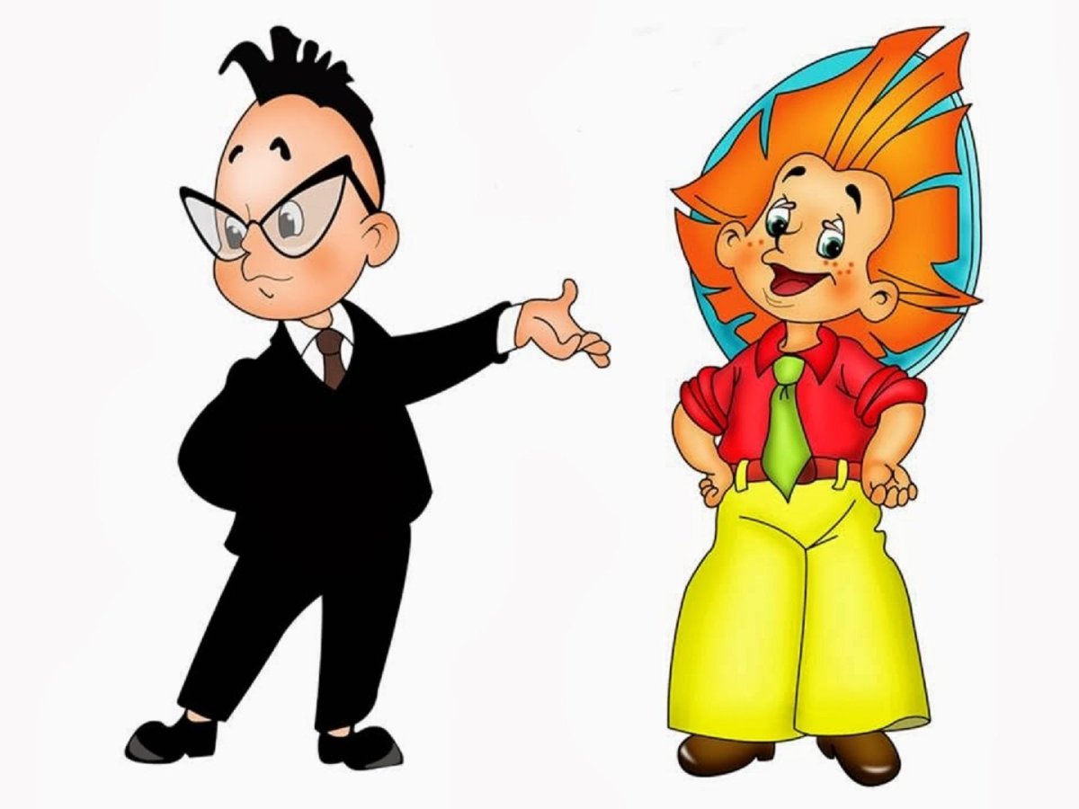 Поэтапное рисование Незнайки