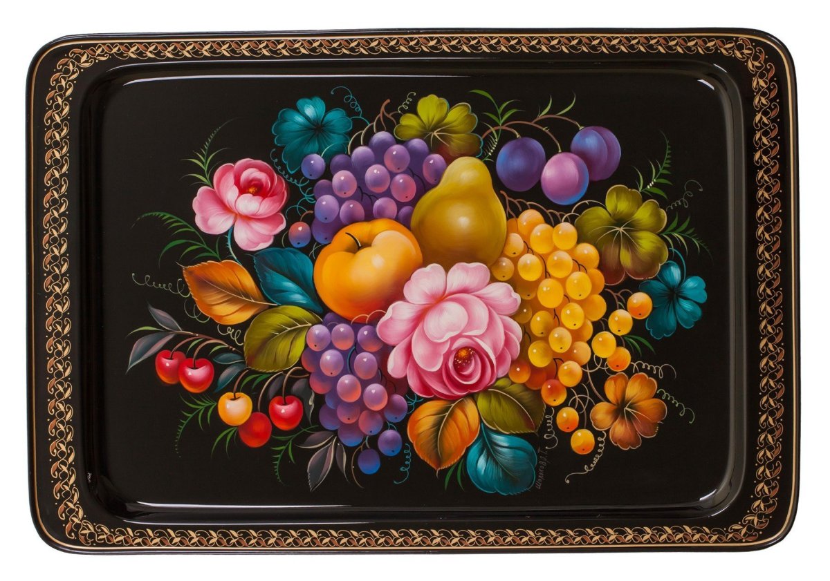 Жостовская роспись Жостовская роспись