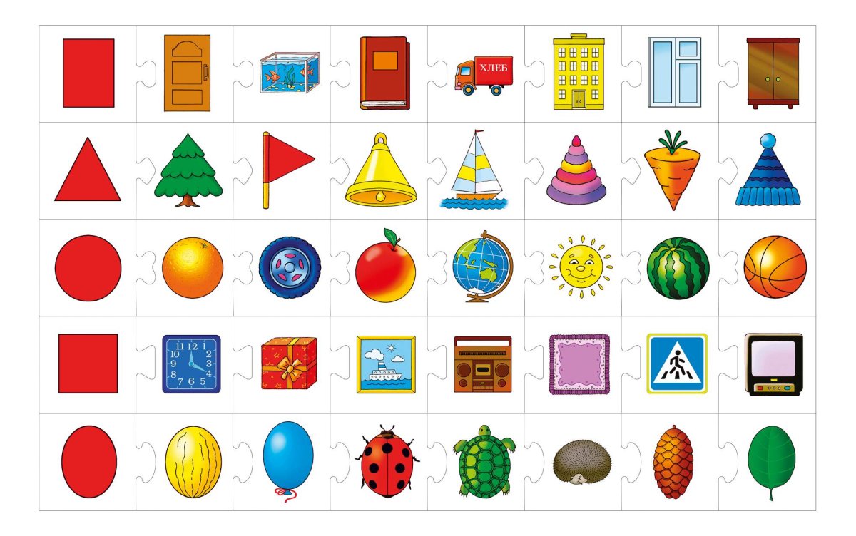 Геометрические фигуры в предметах