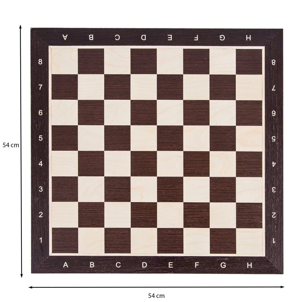 Деревянная шахматная доска