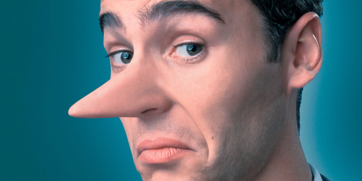 Человек с большим носом анимация