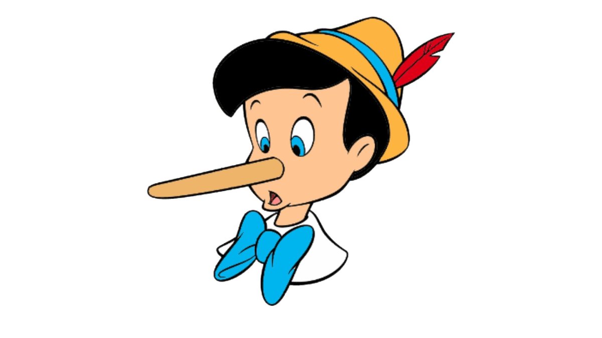 Длинный нос Пиноккио