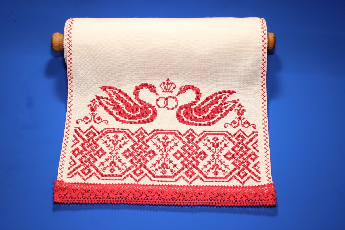 Узоры на полотенце