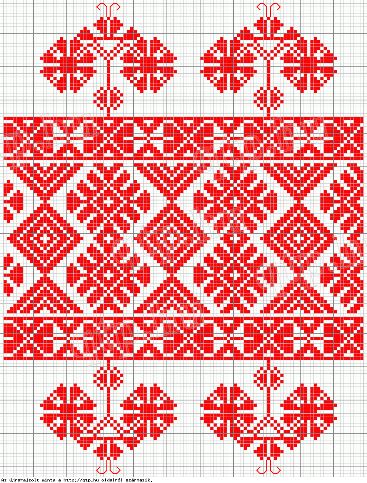 Рушник белорусский орнамент