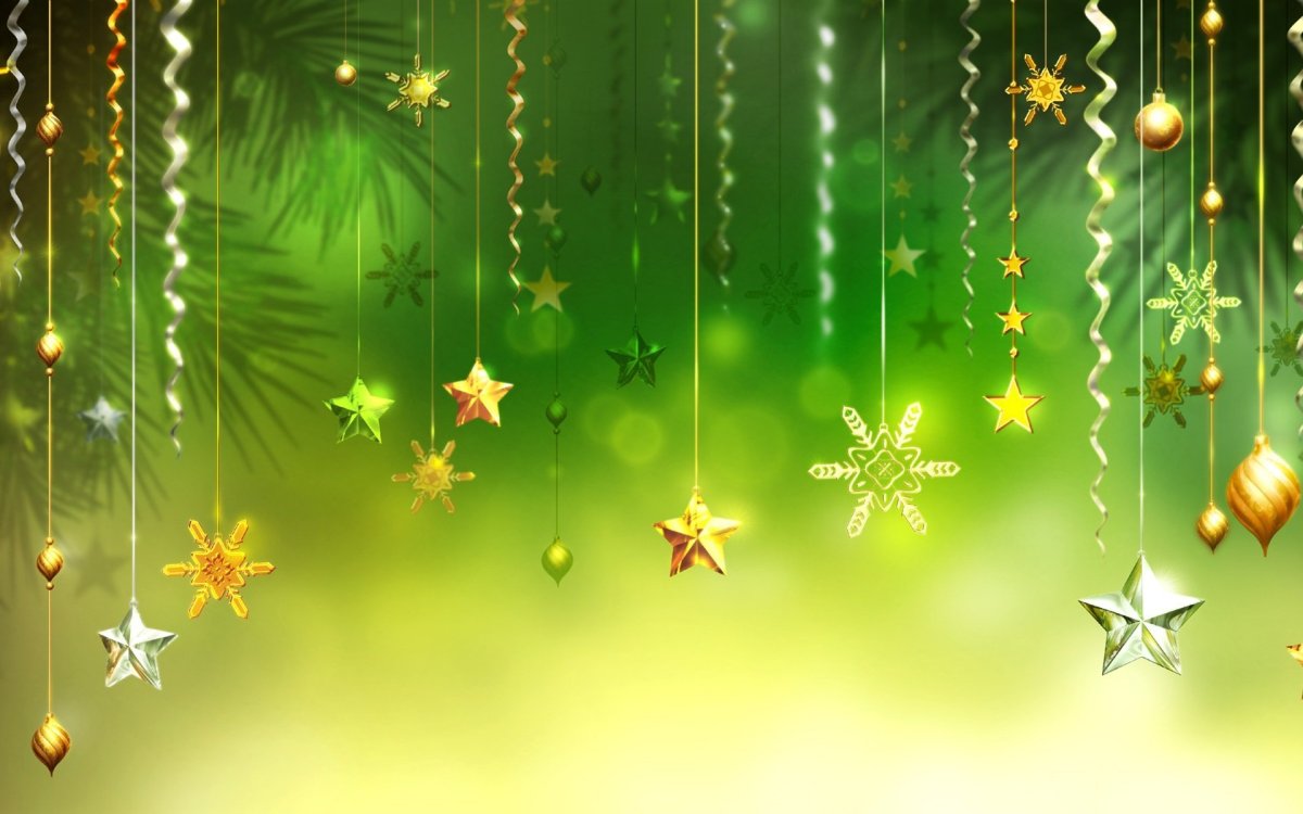 Красные снежинки