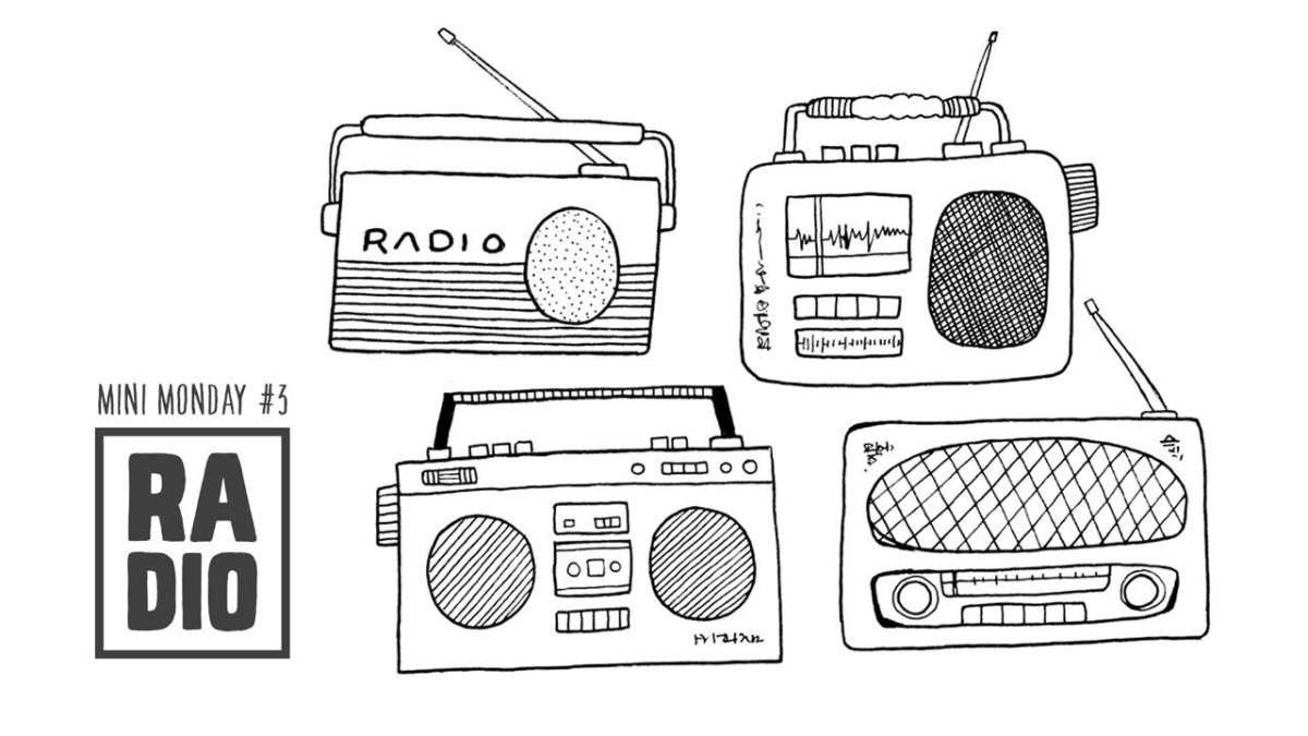 Мини радио рисунок
