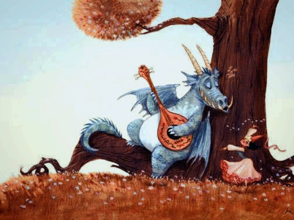 Принц и рыцарь и дракон Даниэль Хаак