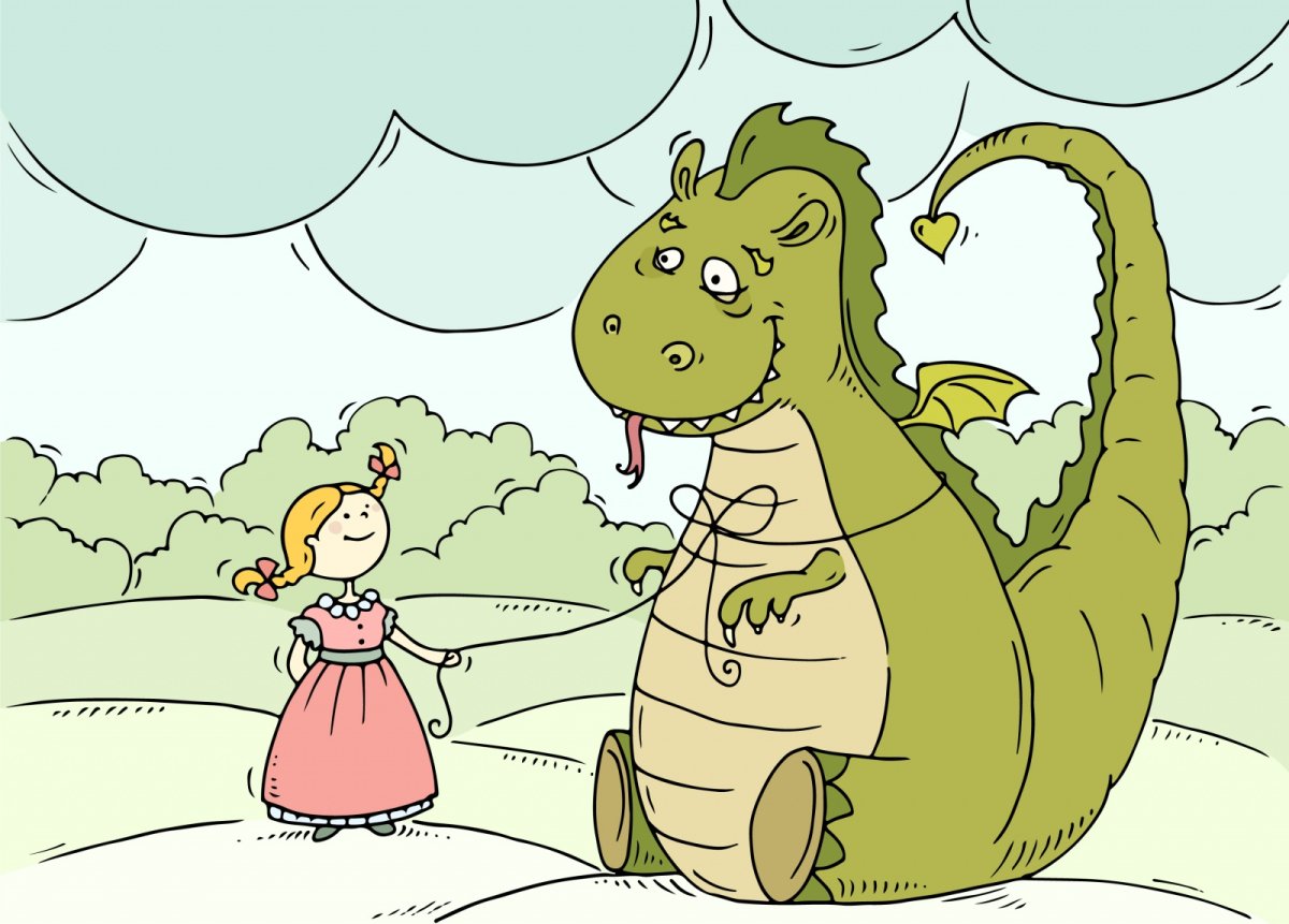 Девушка и дракон