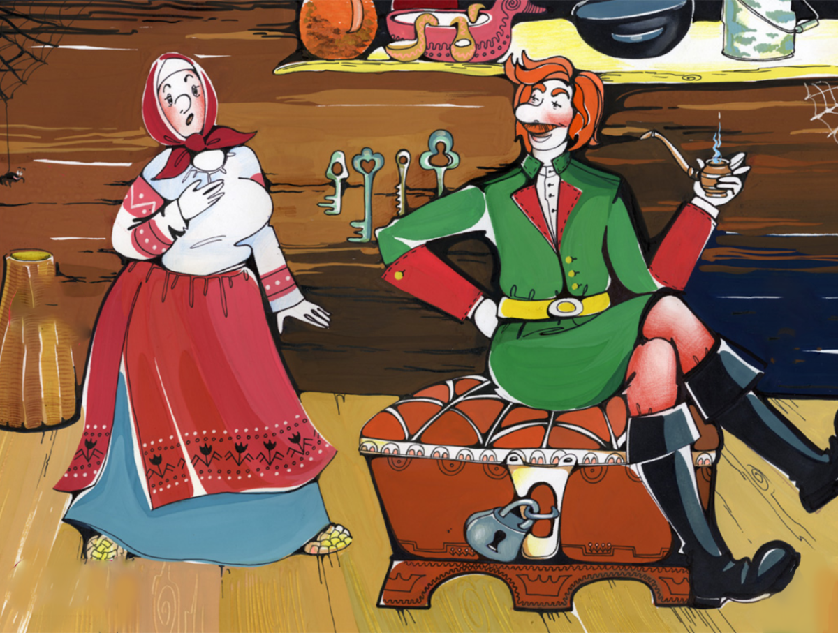 Каша из топора сказка