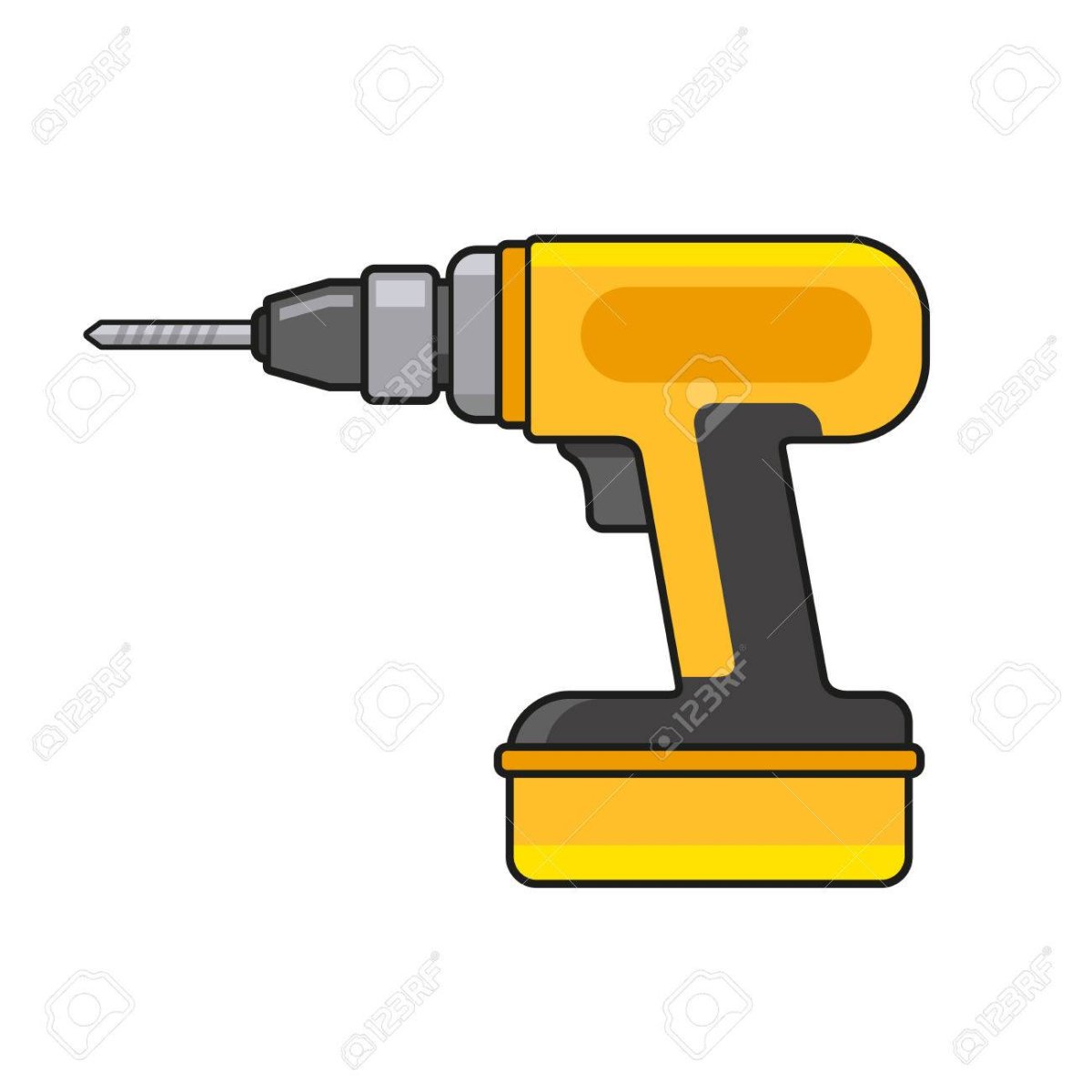 Шуруповерт пиктограмма