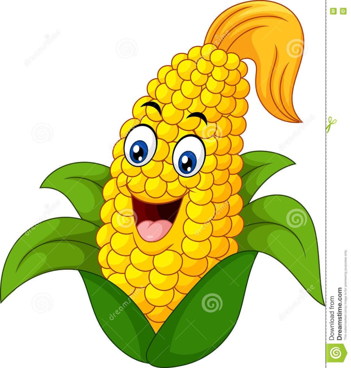 Фон для макета кукурузы