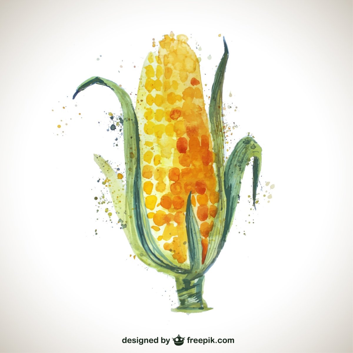 Кукуруза наклейки