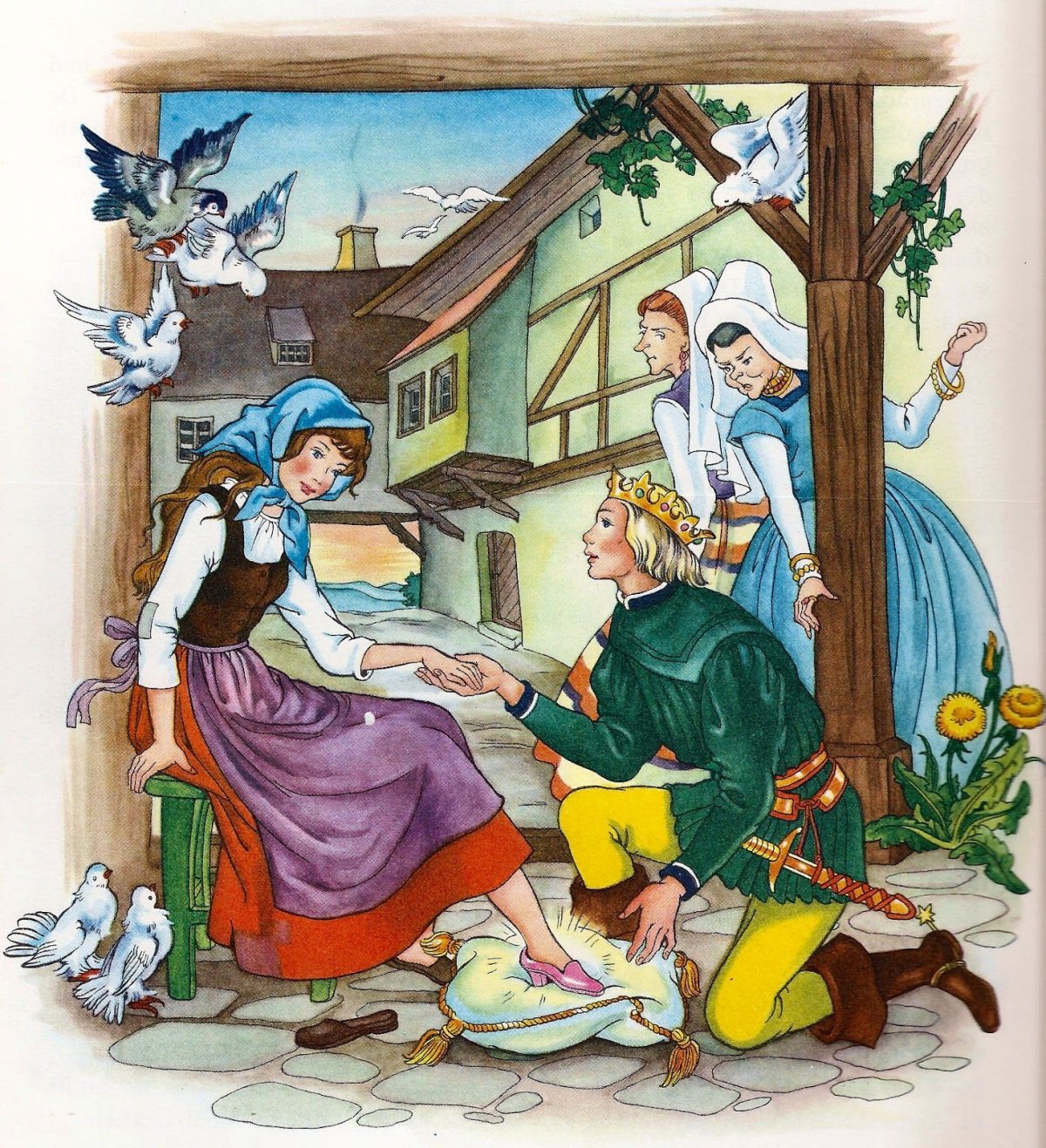 Золушка братья Гримм