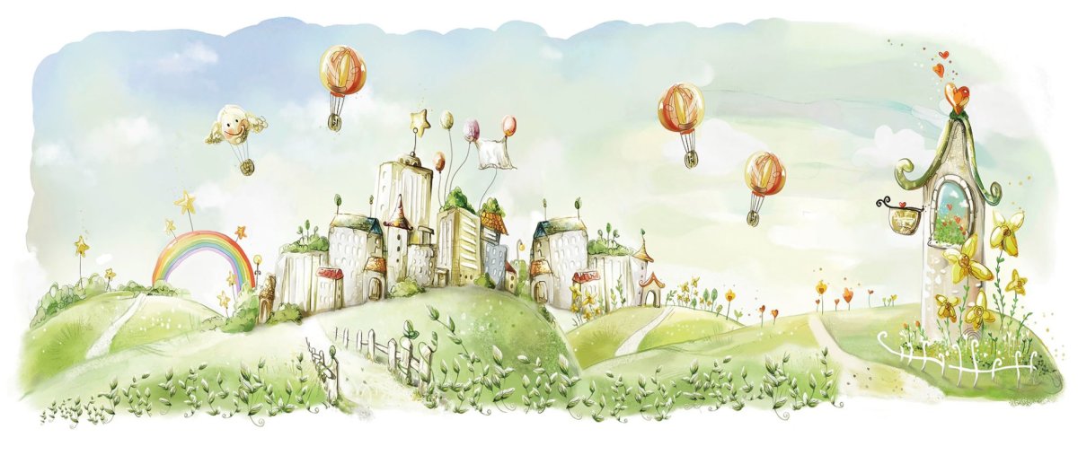 Панорама сказочного города