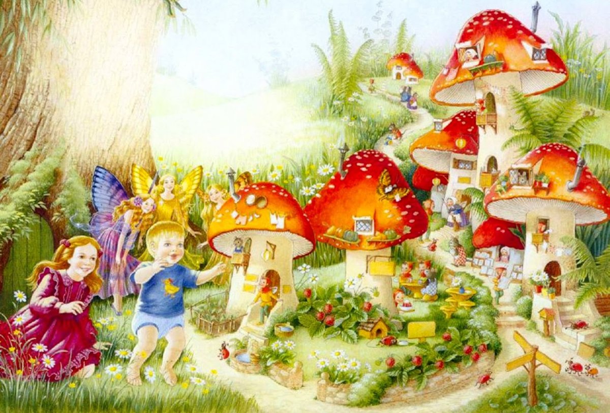 Красивые сказочные девочки