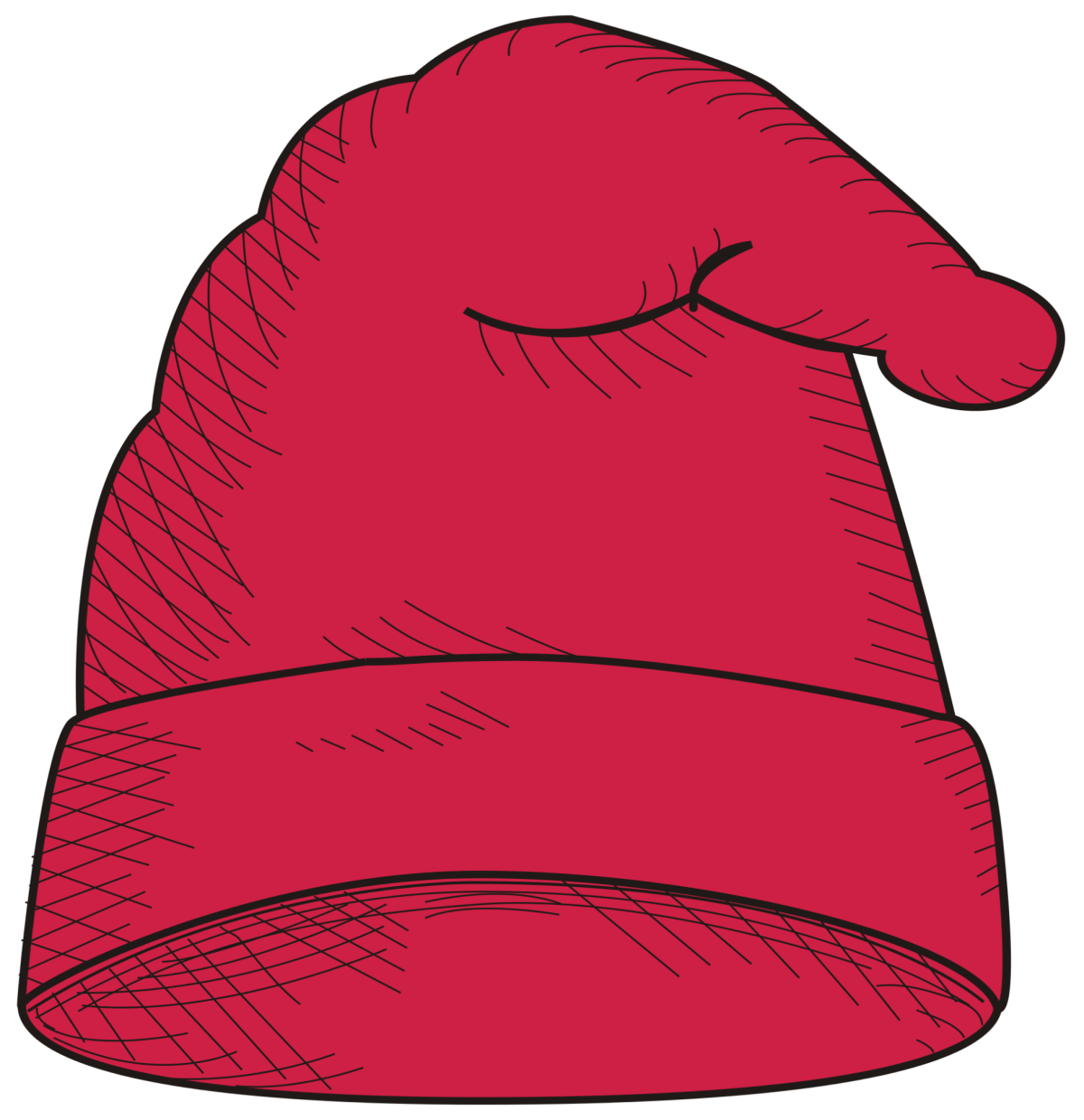 Праздничный колпачок вектор