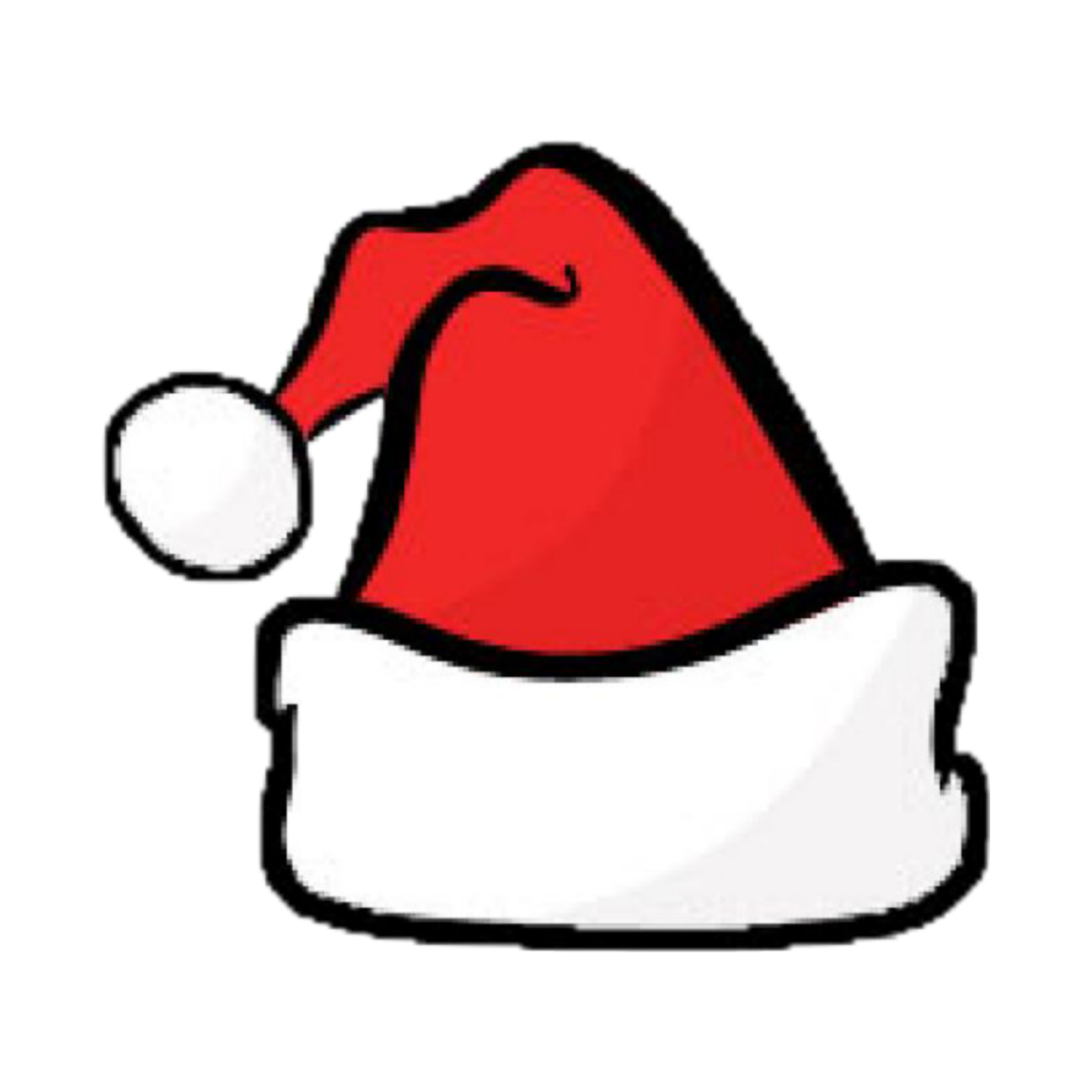 Новогодняя шапка вектор