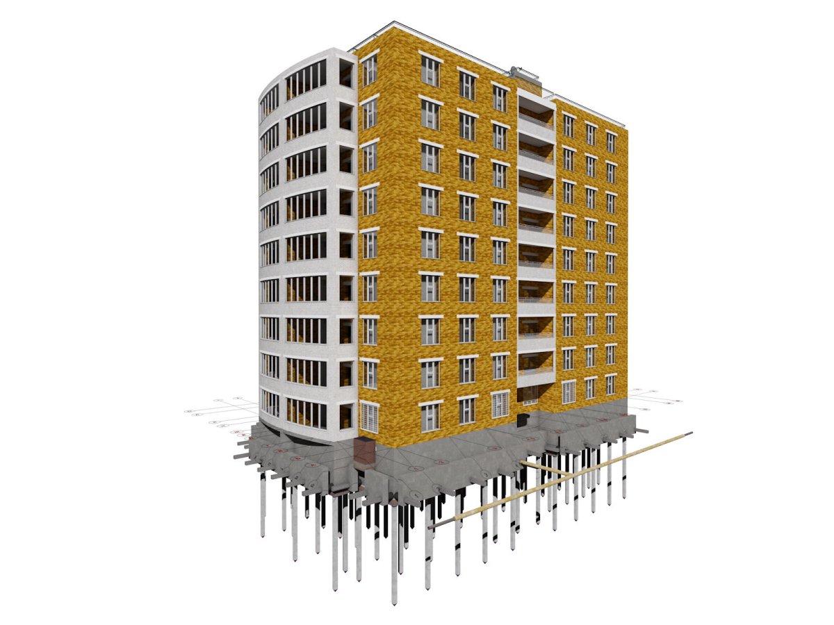 Многоэтажный дом