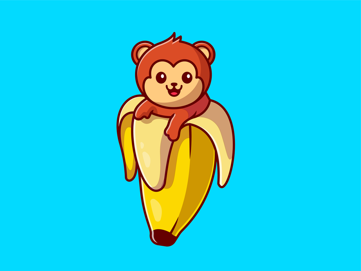 Обезьянка и бананы