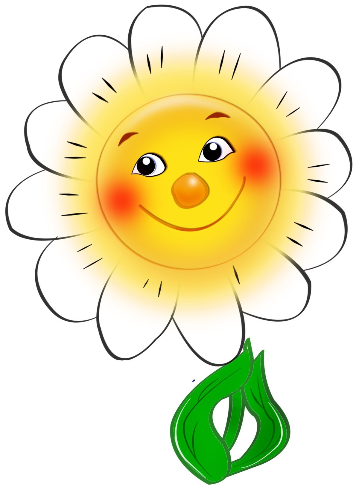 Раздаточный материал солнышко