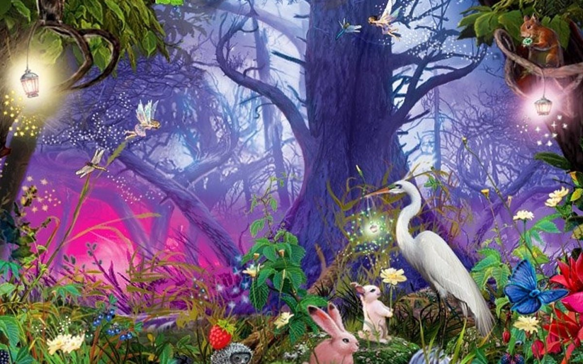 Волшебный сказочный лес