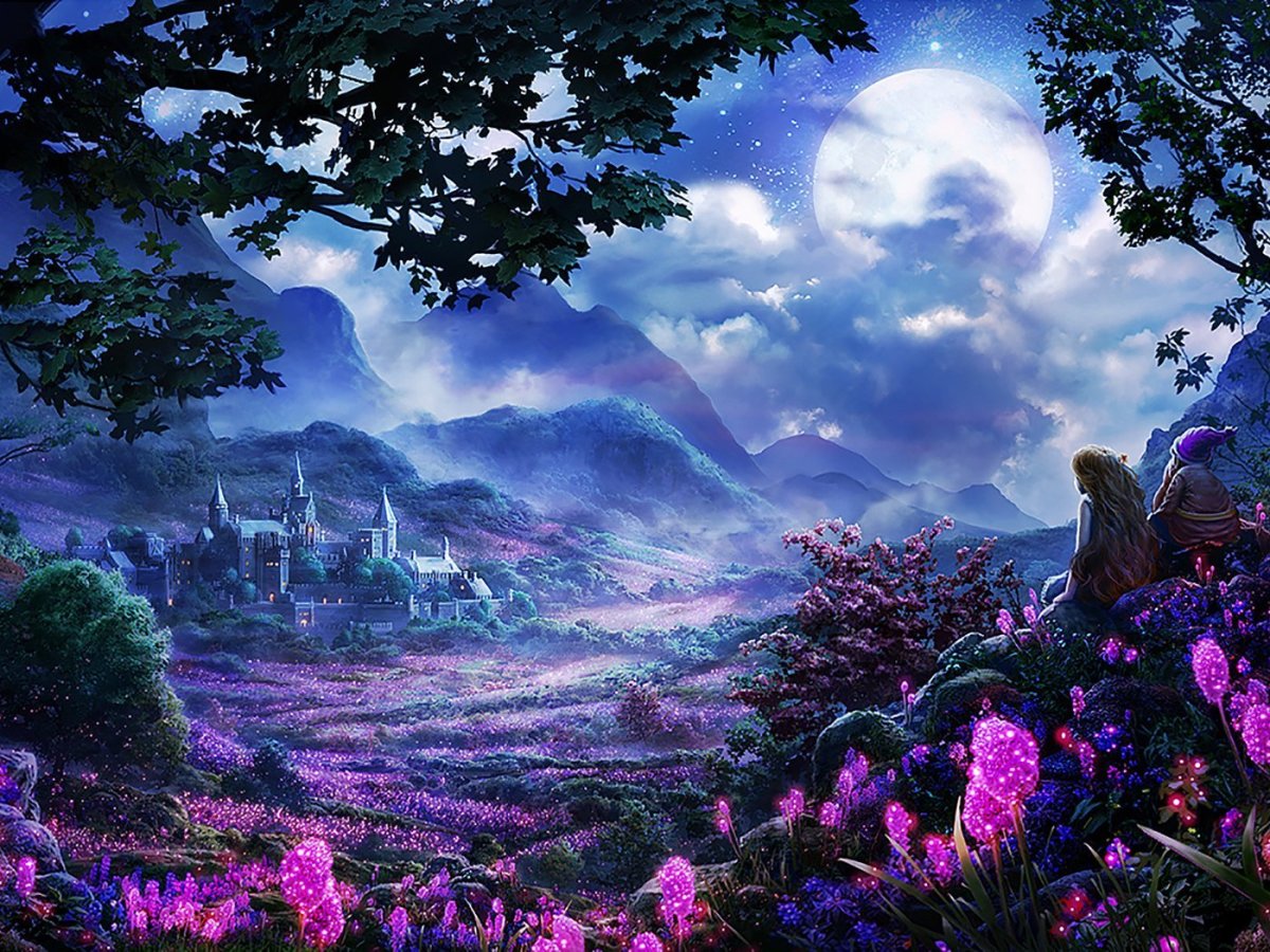 Фантастические пейзажи