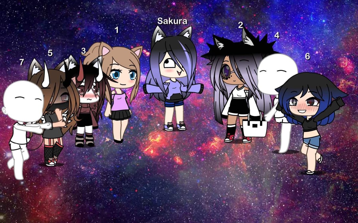 Фон гача клуб