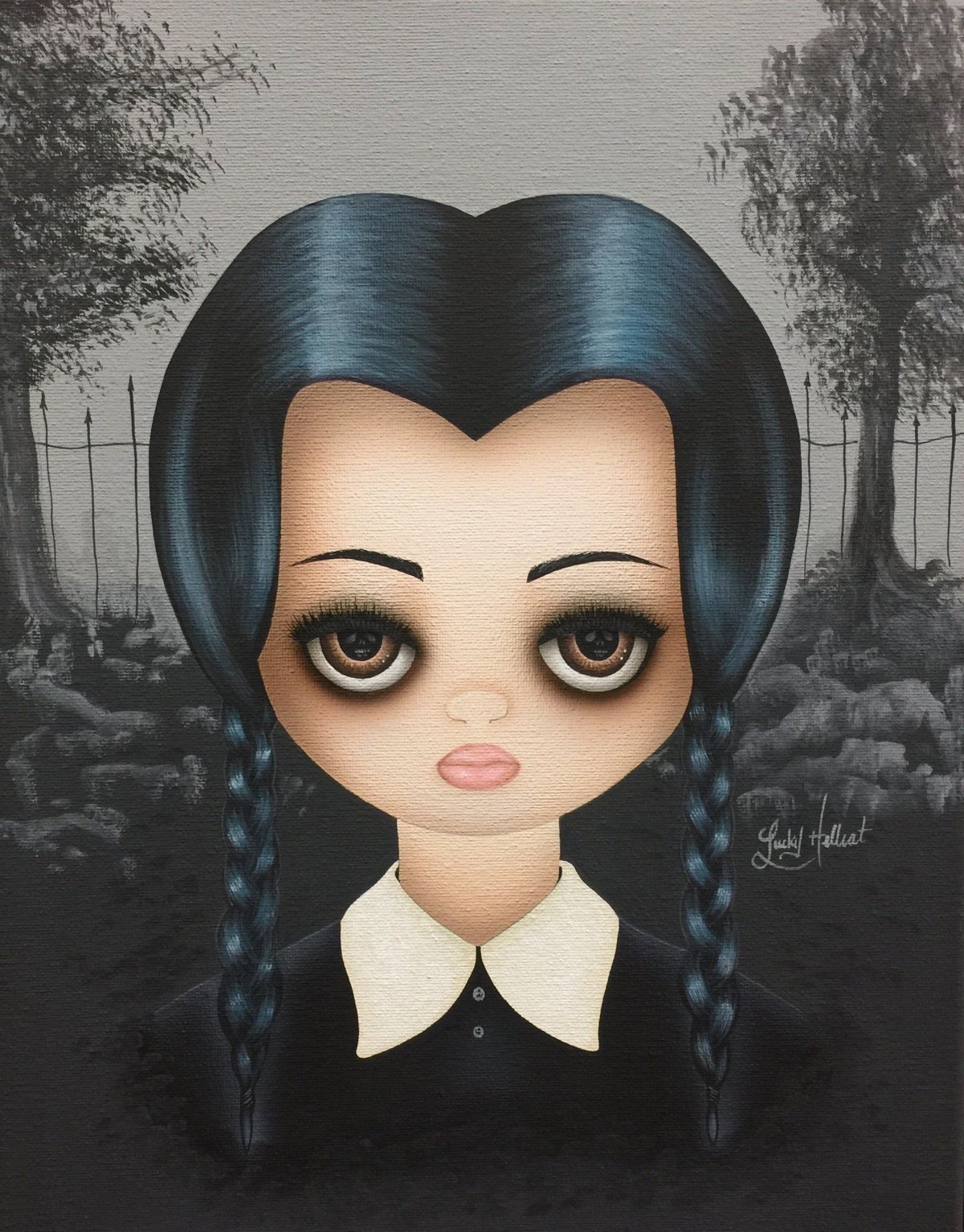 Семейка Аддамс семейный портрет