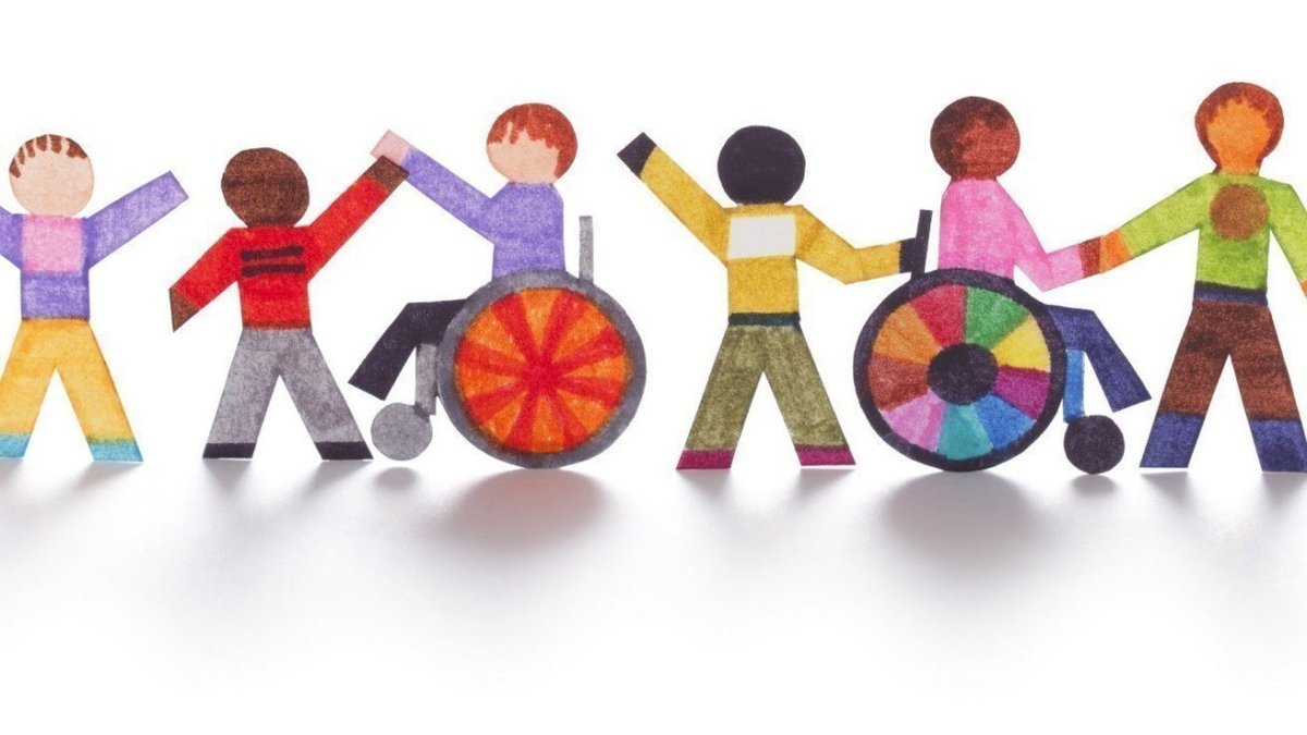 Дети с ОВЗ на прозрачном фоне