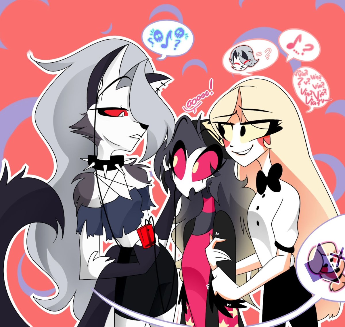 Hotel Hazbin Octavia и Чарли