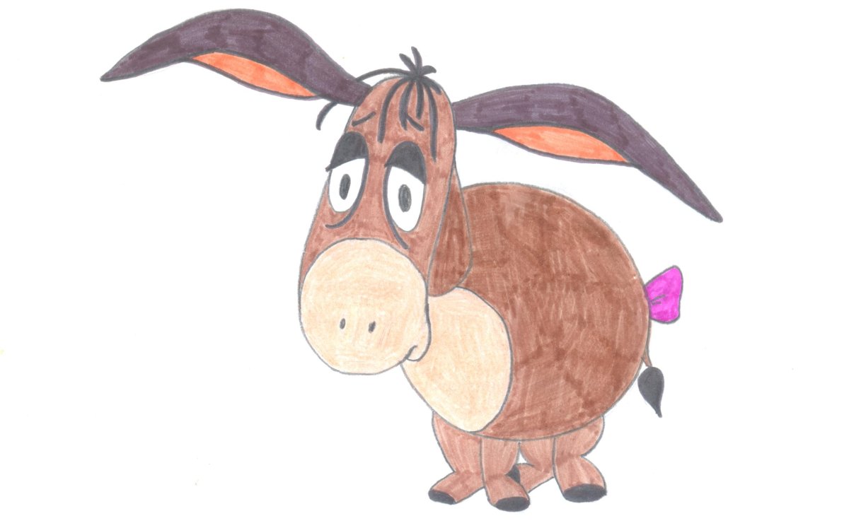 Дом ослика из Винни пуха