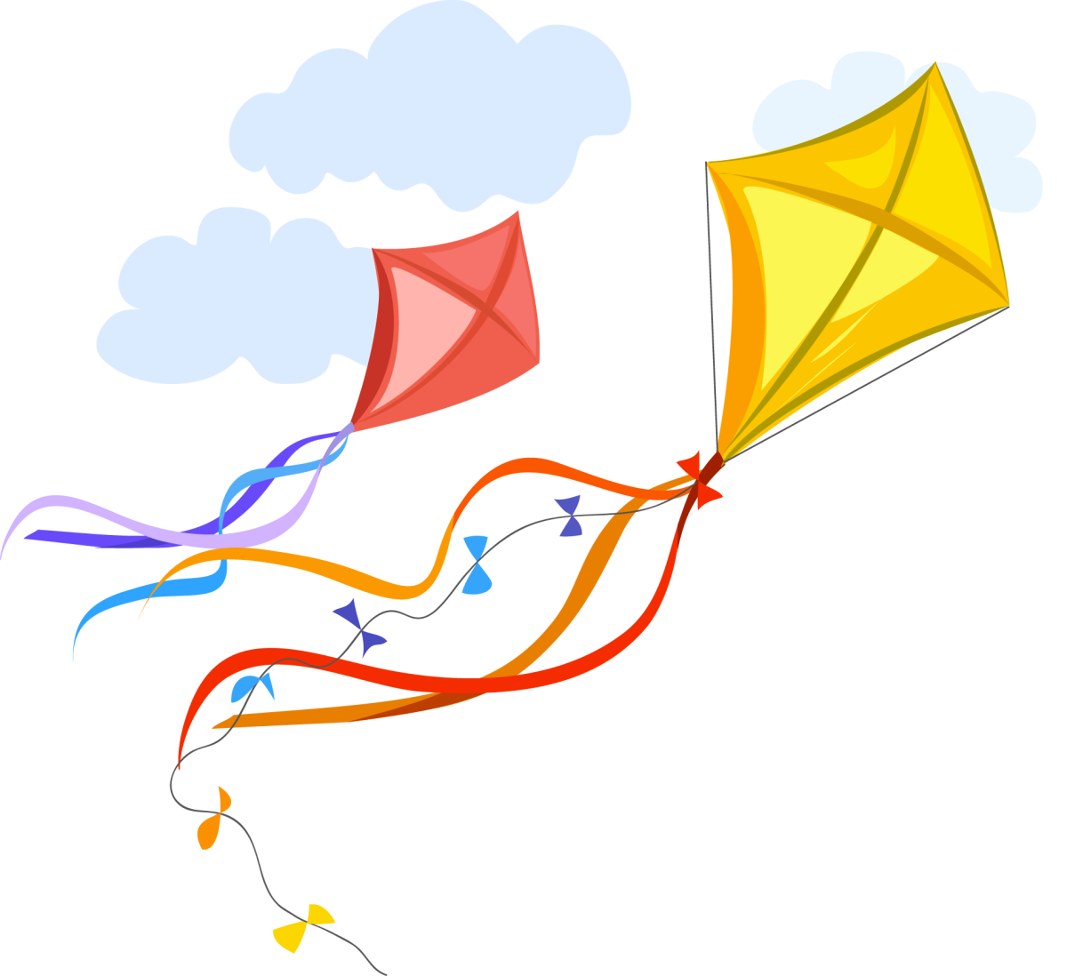 Мультяшные воздушные змеи