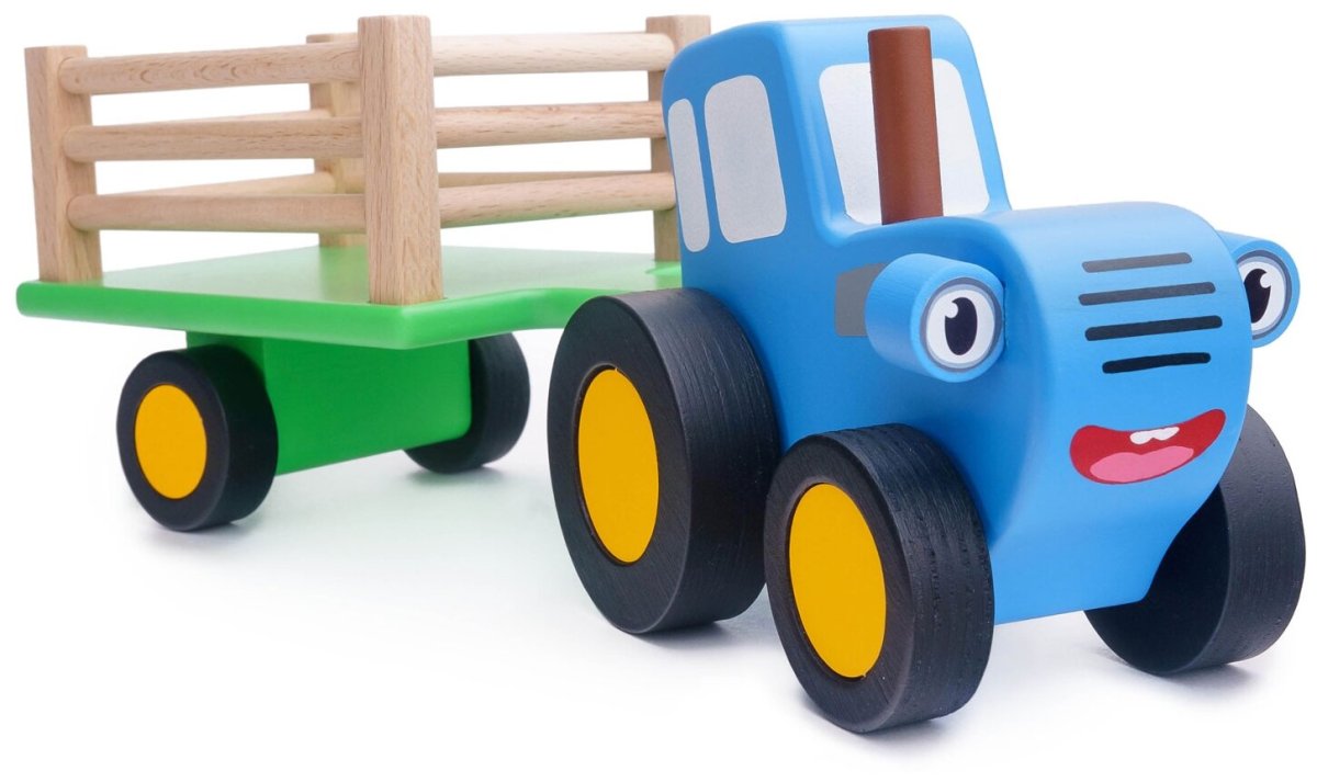 Синий трактор