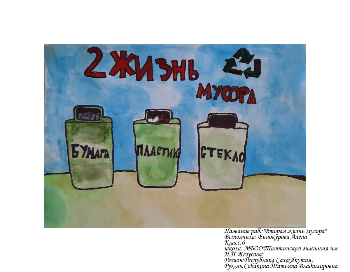 Рисунок на тему вторая жизнь вещей