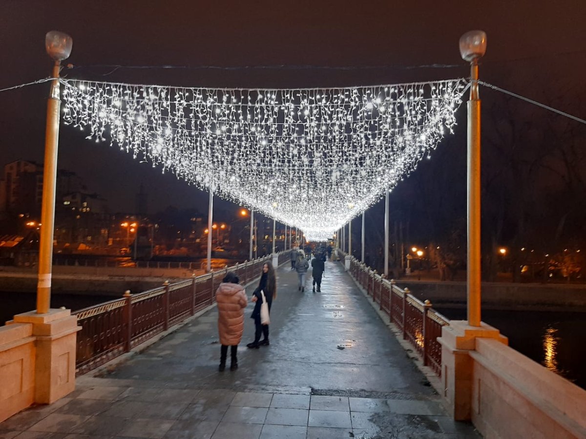 Владикавказ ночью