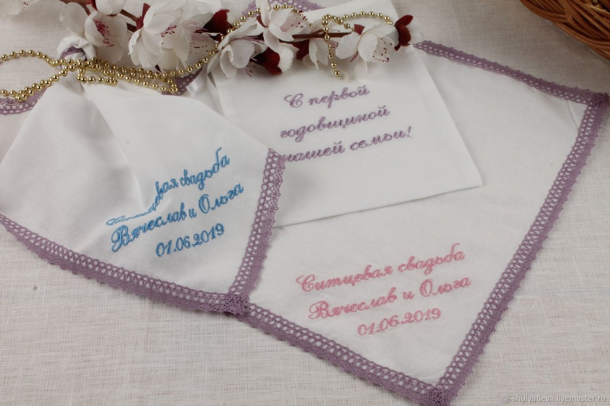 Приглашение на ситцевую свадьбу