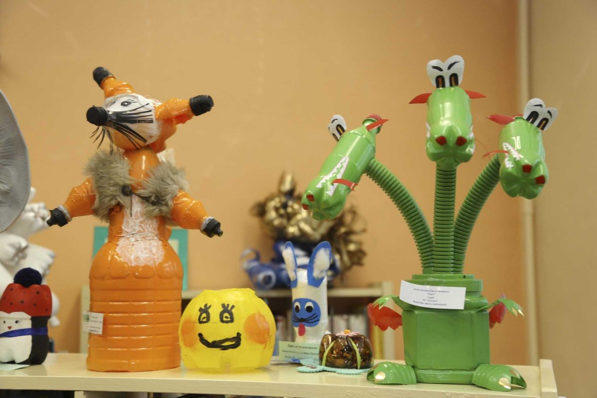 Поделки из вторичного материала