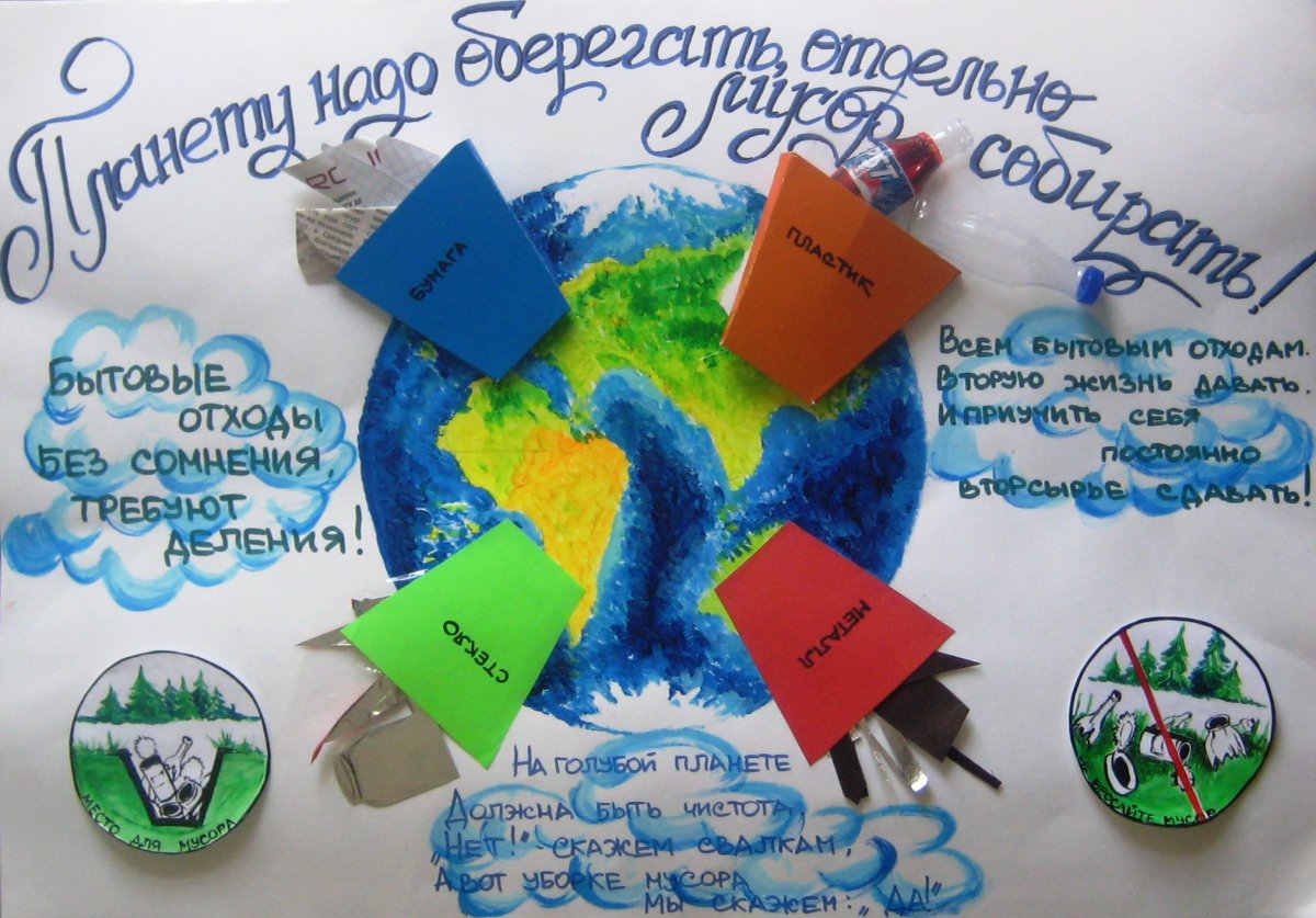 Переработка мусора для детей