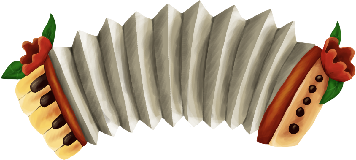 Аккордеон вектор