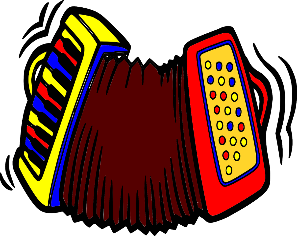 Гармошка раскраска для детей