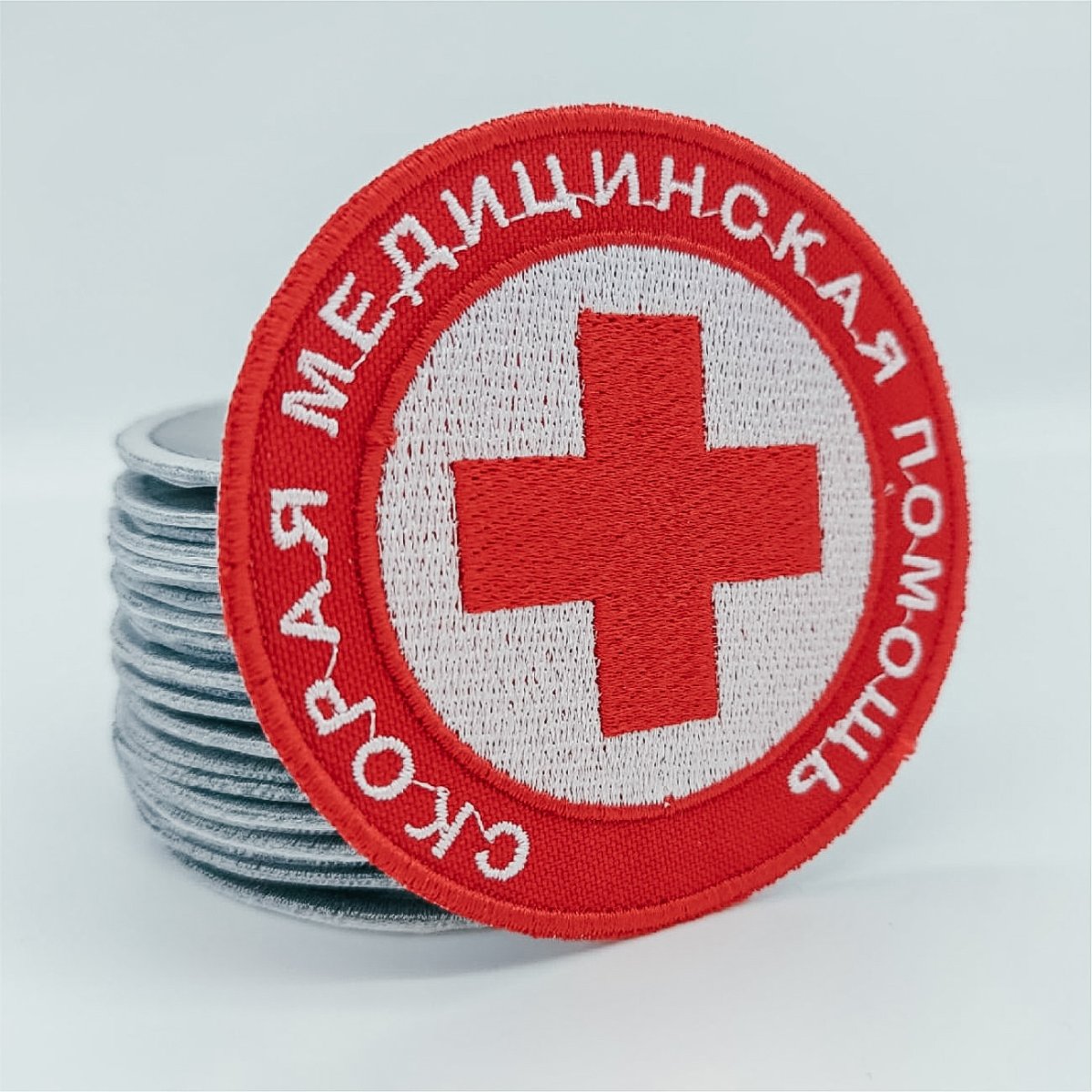 Нашивка красный крест