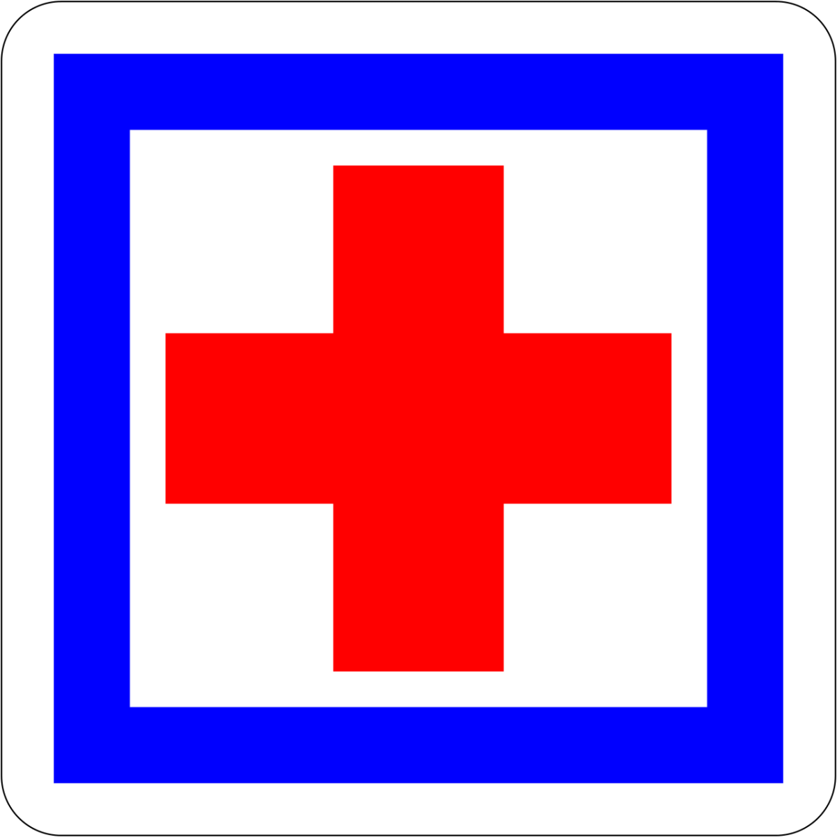 Знак скорой медицинской помощи